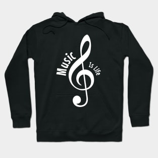 Music is life Hoodie